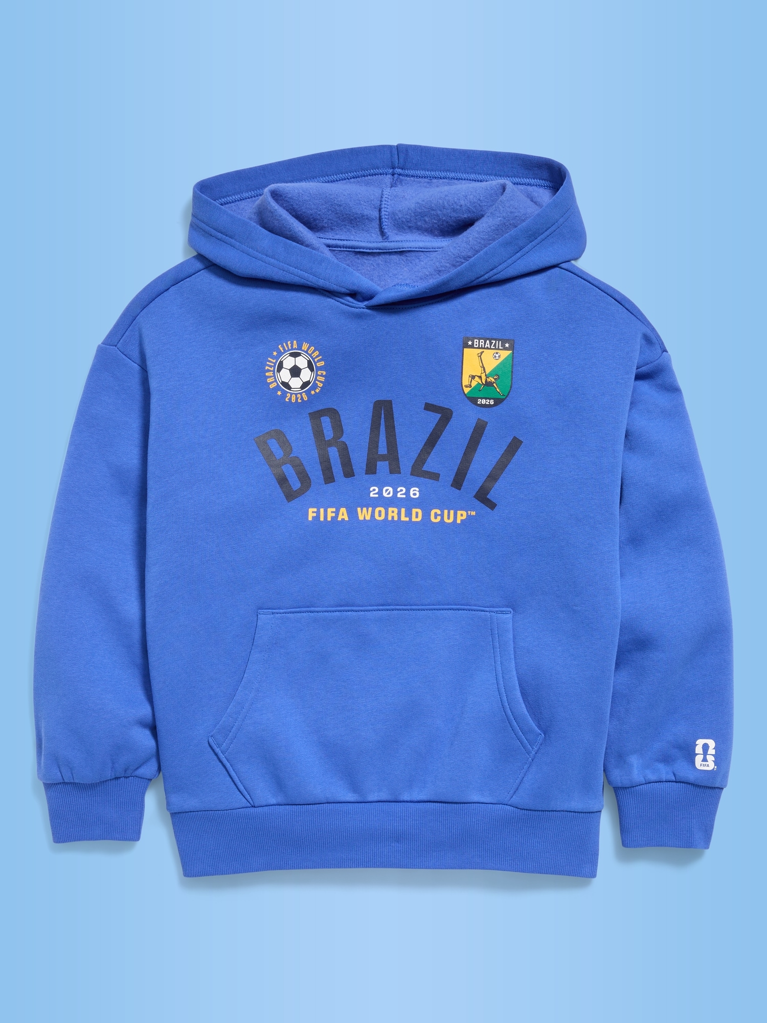 FIFA World Cup 26™ Brazil Oversized Pullover Hoodie for Boys