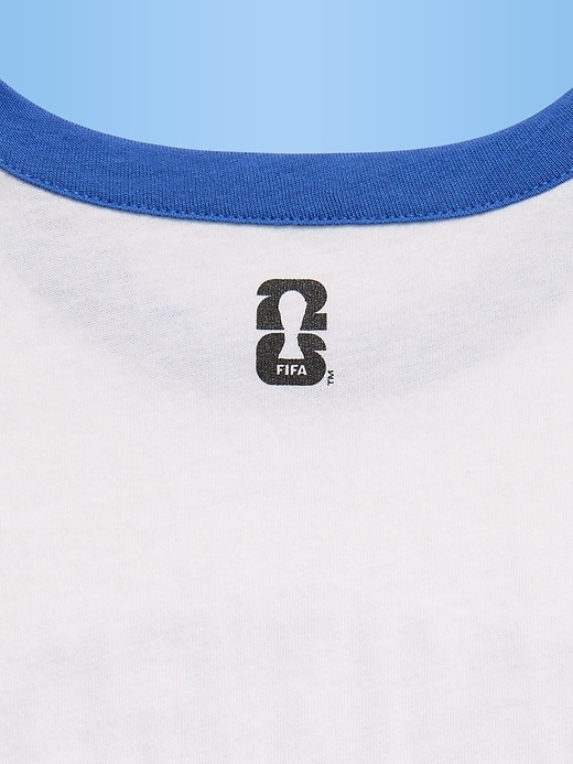 Image number 3 showing, FIFA World Cup 26™ USA Smocked Graphic T-Shirt for Girls