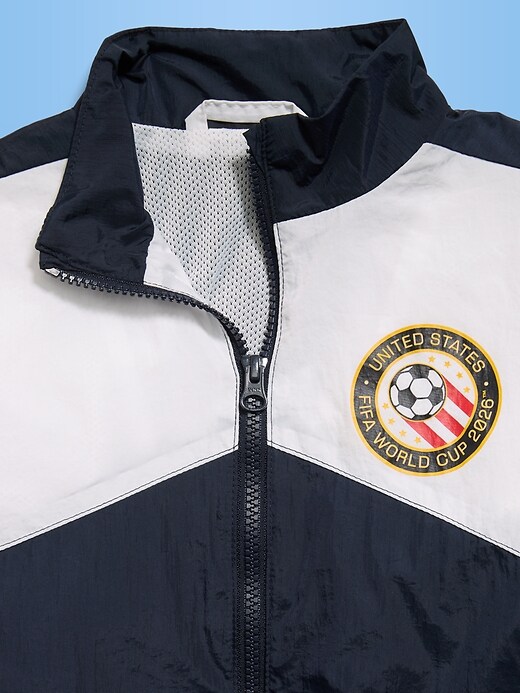 Image number 3 showing, FIFA World Cup 26™ USA Full-Zip Windbreaker for Boys