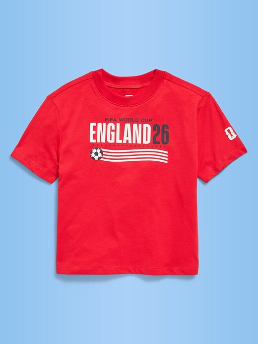 Image number 2 showing, FIFA World Cup 26™ England Oversized Unisex Graphic T-Shirt for Toddler