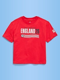 Image number 2 showing, FIFA World Cup 26™ England Oversized Unisex Graphic T-Shirt for Toddler