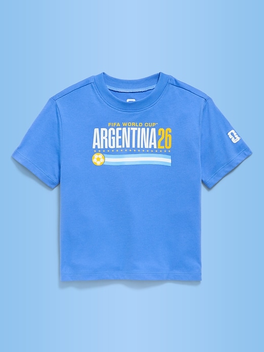 Image number 2 showing, FIFA World Cup 26™ Argentina Oversized Unisex Graphic T-Shirt for Toddler