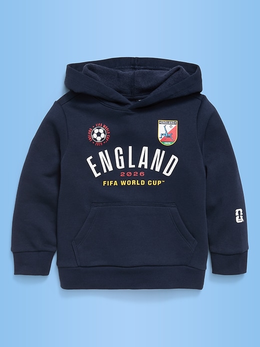 Image number 2 showing, FIFA World Cup 26™ England Oversized Pullover Hoodie for Toddler Boys