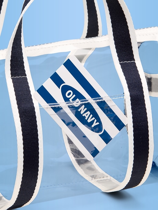 Image number 4 showing, Clear Tote Bag