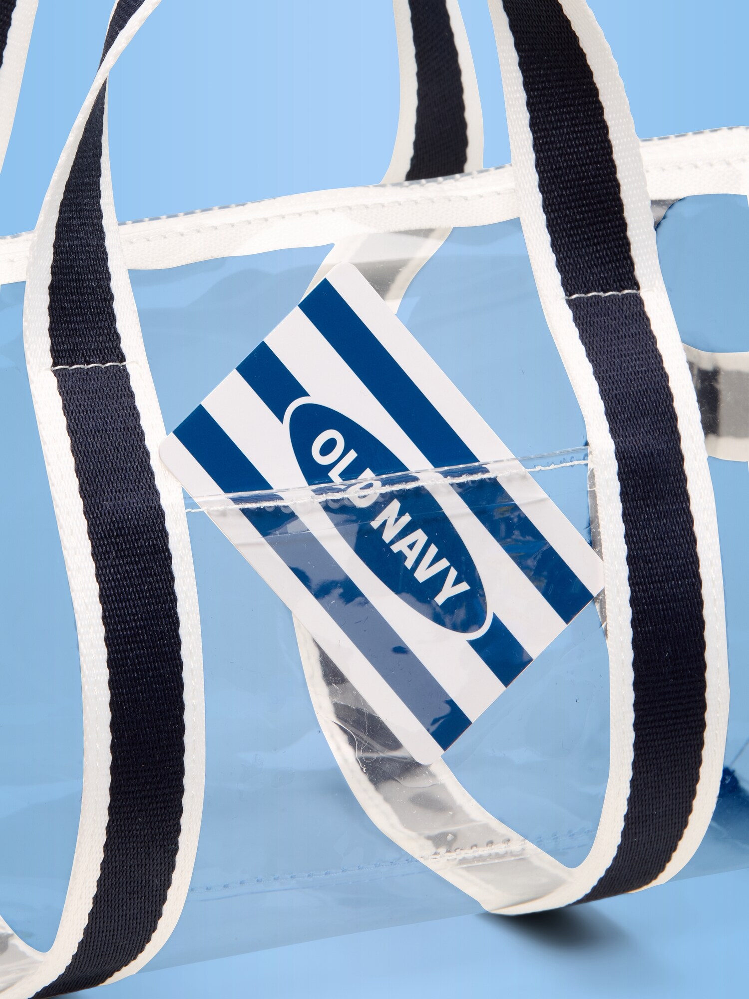 Женская сумка Old Navy Clear, цвет: Прозрачный — фото 4