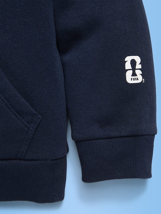 Image number 3 showing, FIFA World Cup 26™ England Oversized Pullover Hoodie for Toddler Boys