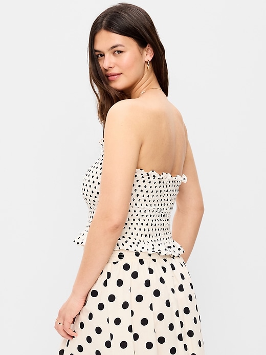 Image number 6 showing, Smocked Bodice Tube Top