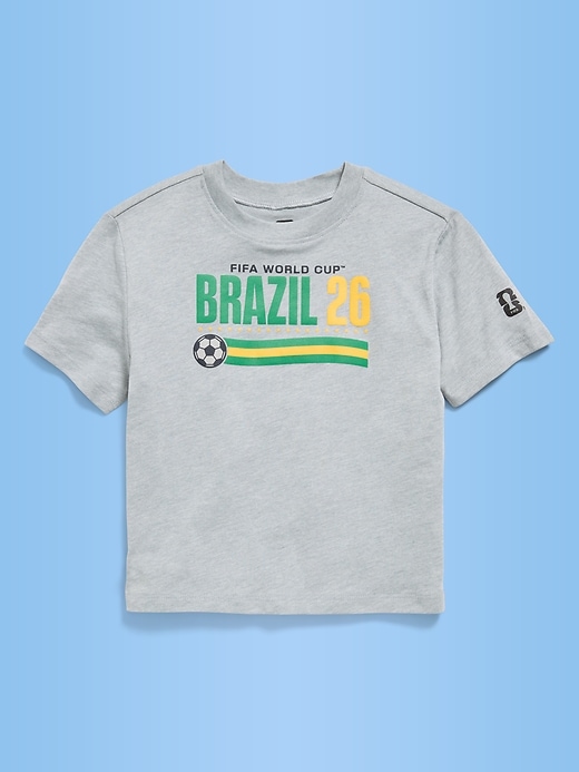 Image number 2 showing, FIFA World Cup 26™ Brazil Oversized Unisex Graphic T-Shirt for Toddler
