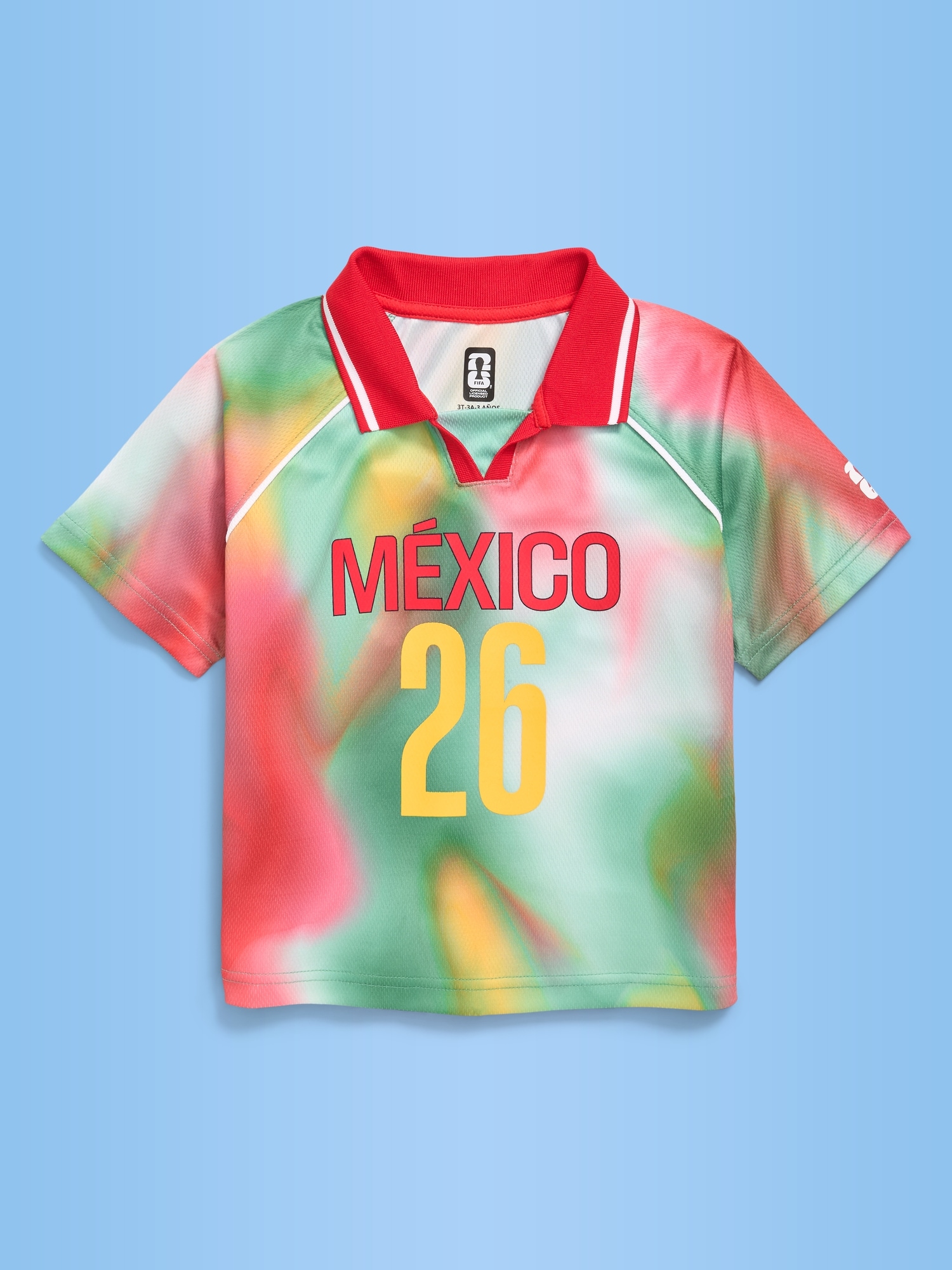 FIFA World Cup 26™ Mexico Unisex Lifestyle Collared Jersey T-Shirt for Toddler