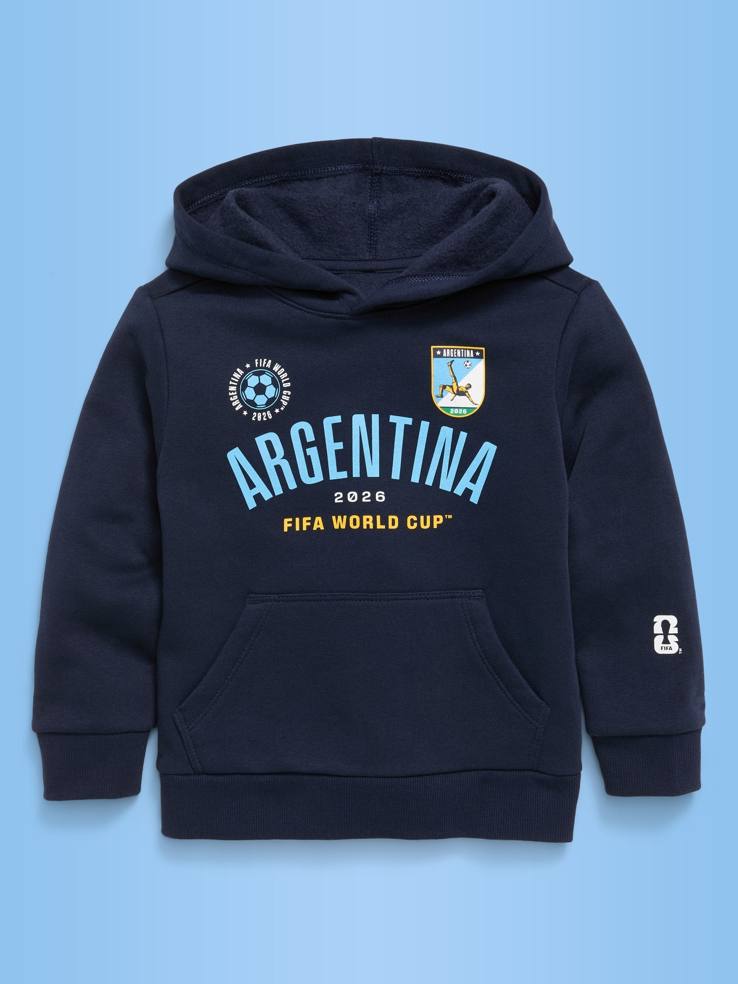 FIFA World Cup 26™ Argentina Oversized Pullover Hoodie for Toddler Boys