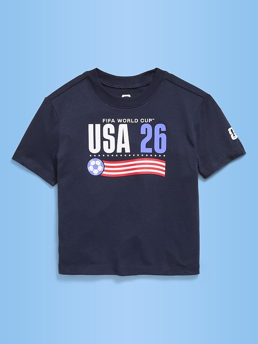 Image number 2 showing, FIFA World Cup 26™ USA Oversized Unisex Graphic T-Shirt for Toddler