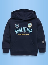Image number 2 showing, FIFA World Cup 26™ Argentina Oversized Pullover Hoodie for Toddler Boys