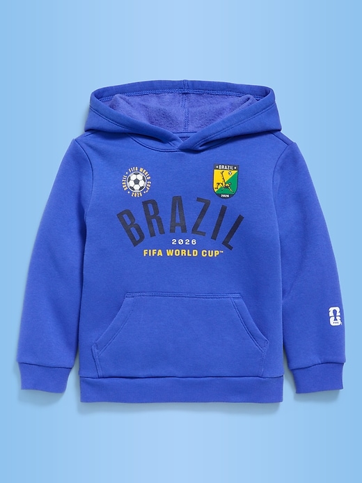 Image number 2 showing, FIFA World Cup 26™ Brazil Oversized Pullover Hoodie for Toddler Boys