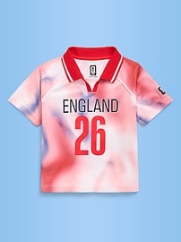 Image number 2 showing, FIFA World Cup 26™ England Unisex Lifestyle Collared Jersey T-Shirt for Toddler