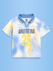 Image number 2 showing, FIFA World Cup 26™ Argentina Unisex Lifestyle Collared Jersey T-Shirt for Toddler