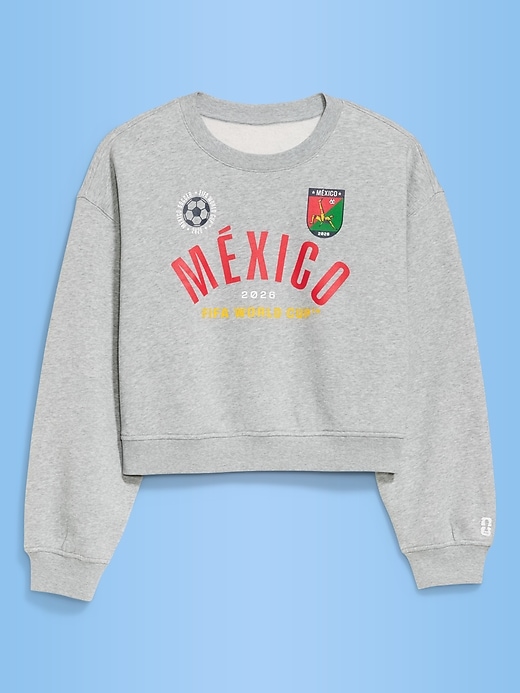 Image number 3 showing, FIFA World Cup 26™ Mexico Oversized Graphic Sweatshirt for Women