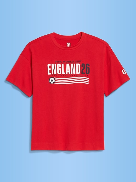 Image number 3 showing, FIFA World Cup 26™ England Vintage Crew-Neck T-Shirt for Women