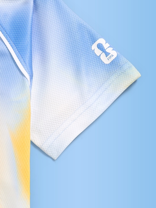 Image number 3 showing, FIFA World Cup 26™ Argentina Unisex Lifestyle Collared Jersey T-Shirt for Toddler