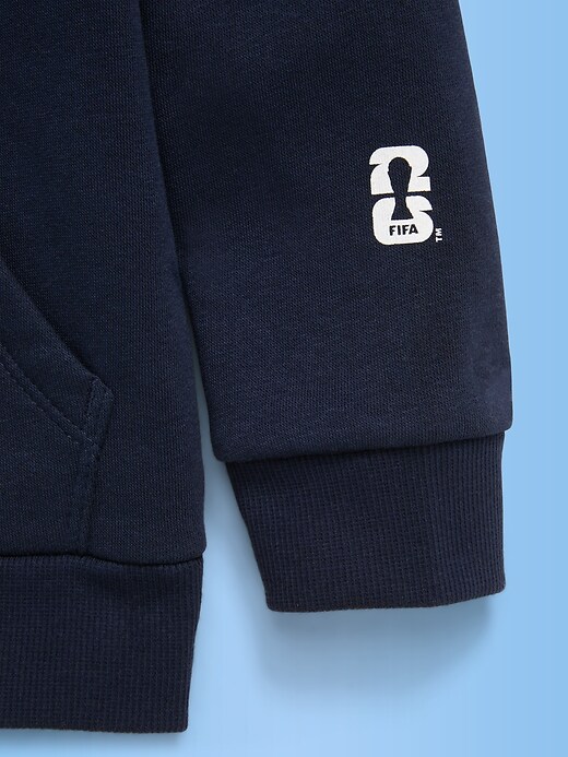 Image number 3 showing, FIFA World Cup 26™ Argentina Oversized Pullover Hoodie for Toddler Boys