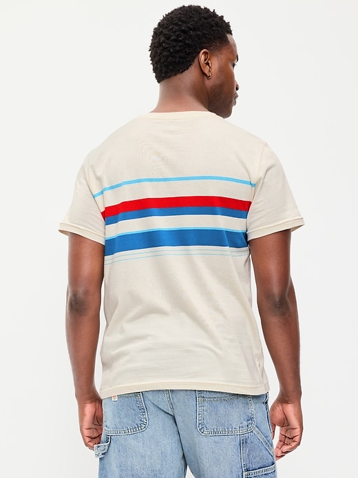 Image number 2 showing, Crew-Neck Striped T-Shirt