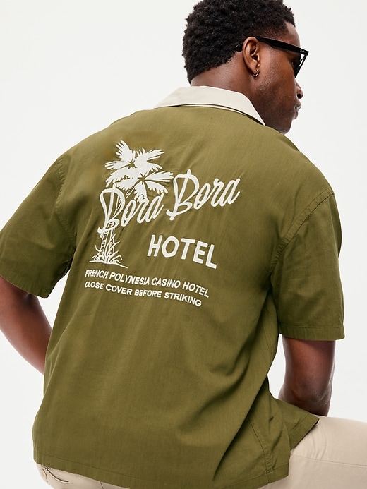 Image number 3 showing, Short-Sleeve Heavyweight Graphic Shirt