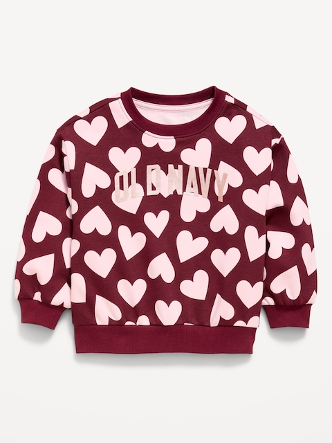 Logo Graphic Sweatshirt for Toddler Girls