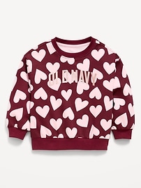 Image number 1 showing, Logo Graphic Sweatshirt for Toddler Girls
