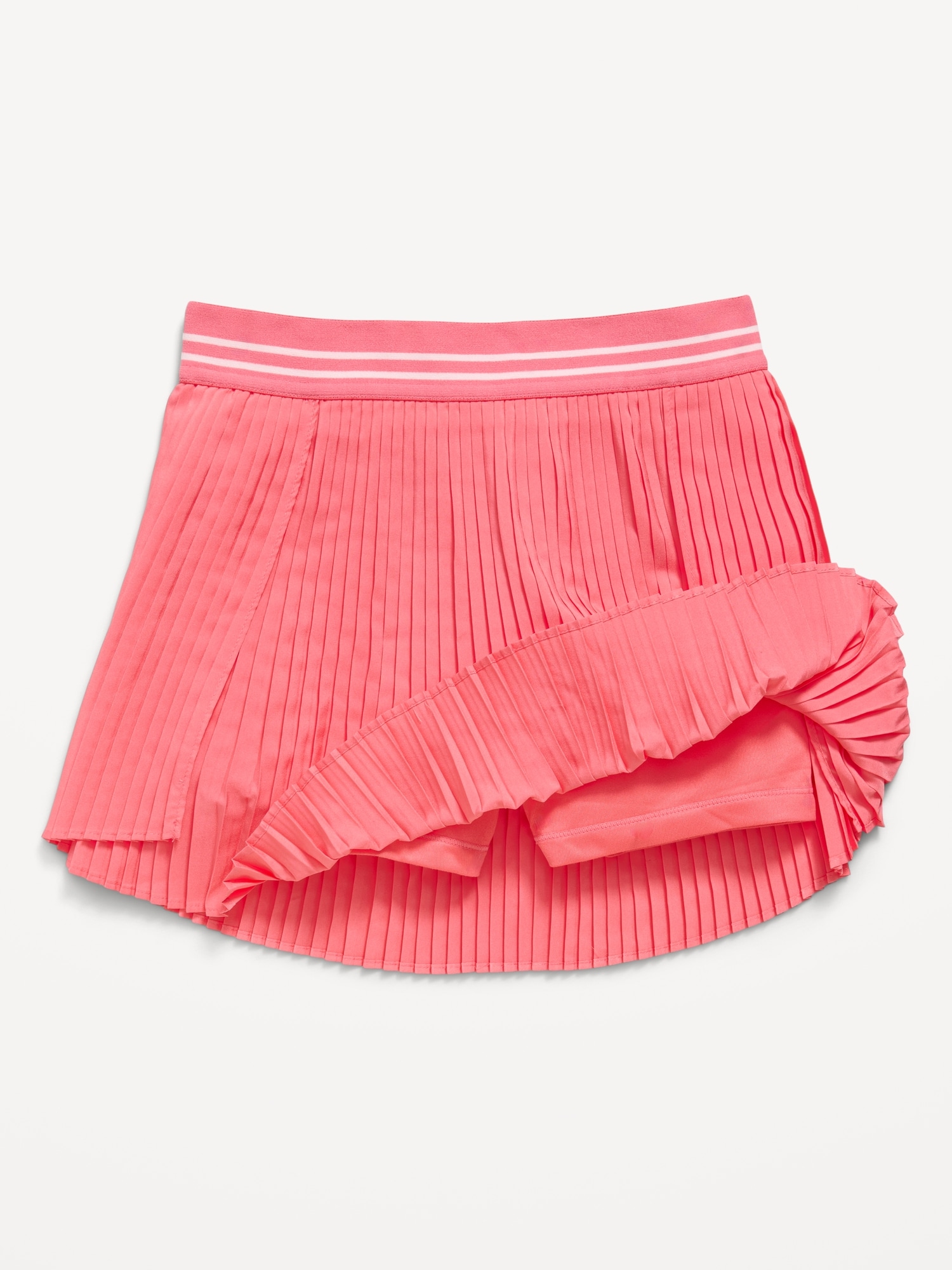 High-Waisted Micro-Pleated Skort for Girls