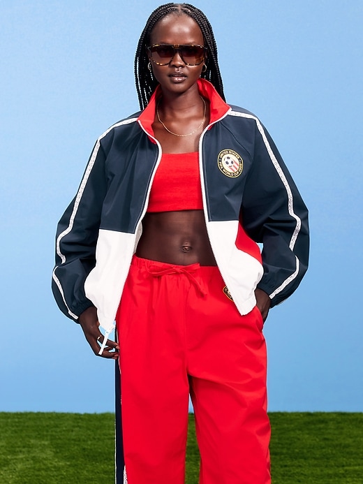Image number 1 showing, FIFA World Cup 26™ USA Oversized Track Jacket for Women