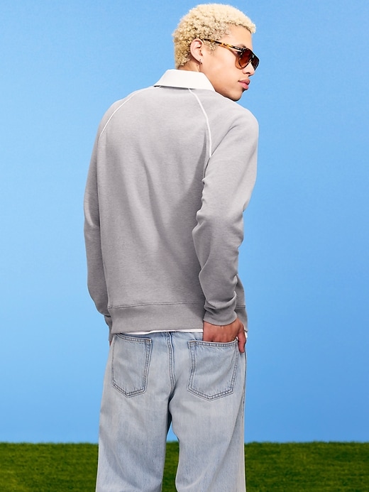 Image number 2 showing, FIFA World Cup 26™ Brazil Dynamic Fleece Collared Graphic Sweatshirt for Men