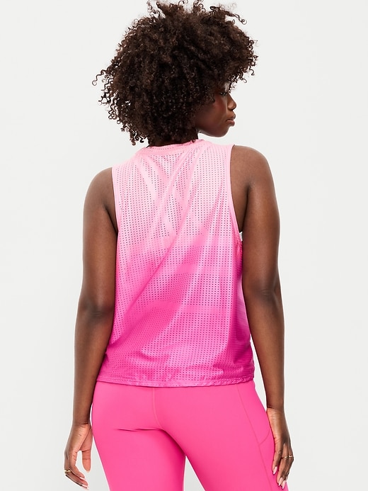 Image number 6 showing, Mesh Muscle Tank Top