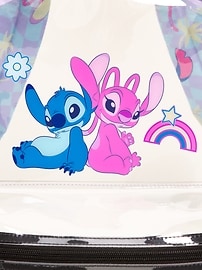 Image number 2 showing, Disney© Stitch and Angel Clear Backpack for Kids