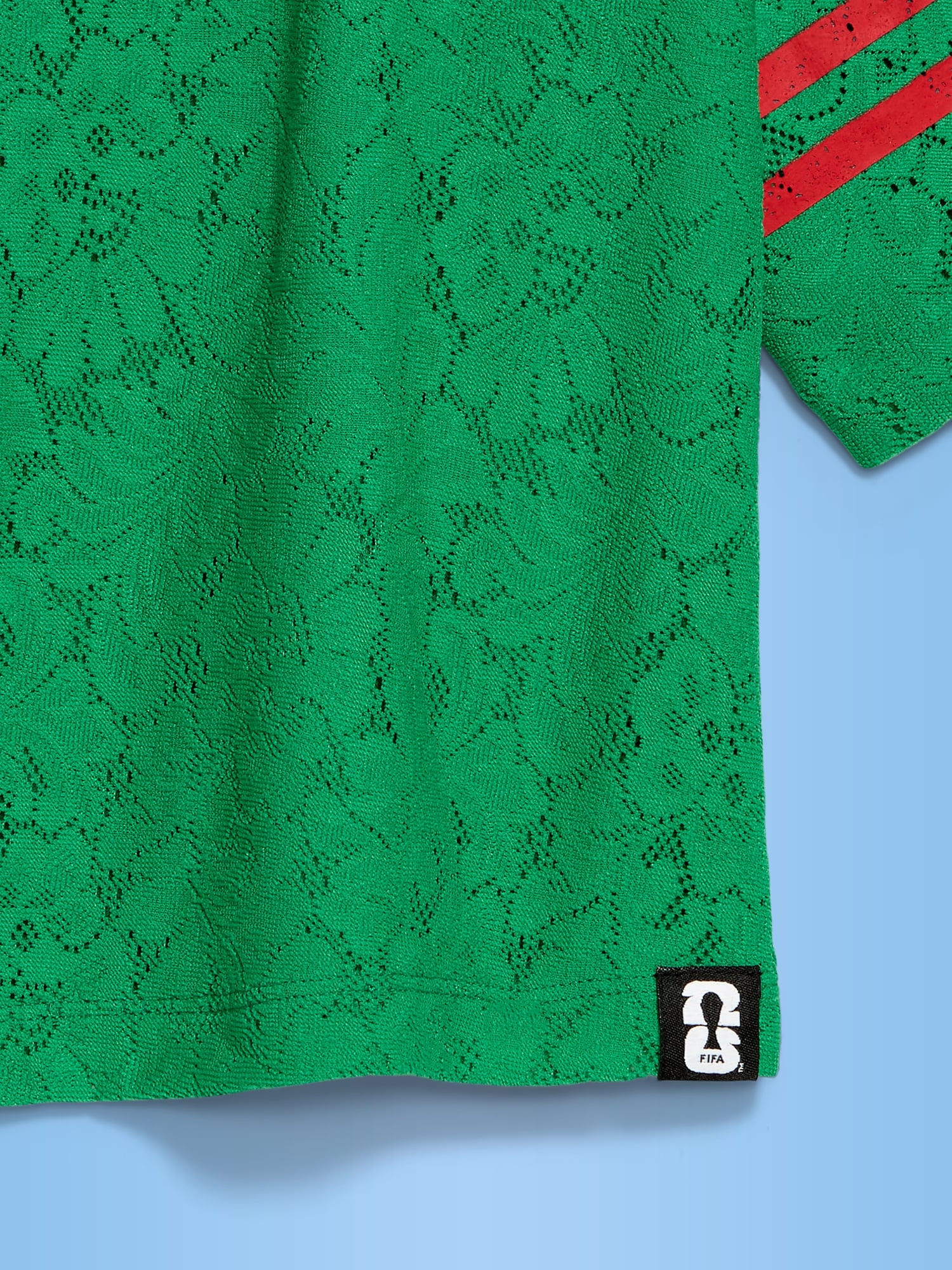 FIFA World Cup 26™ Mexico Boxy Lace V-Neck T-Shirt for Women