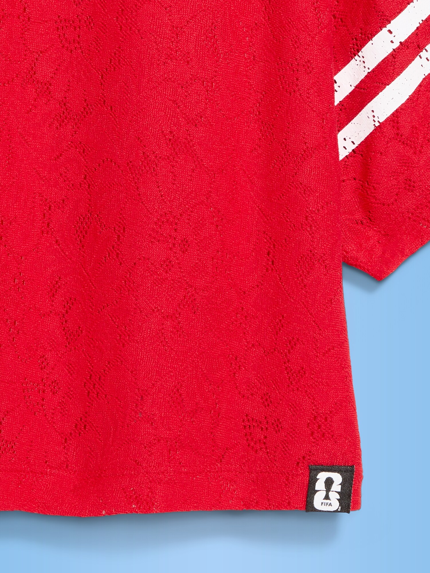 Женская футболка Old Navy FIFA World Cup 26™ France Boxy Lace V-Neck T-Shirt for Women, цвет: Canada — фото 3