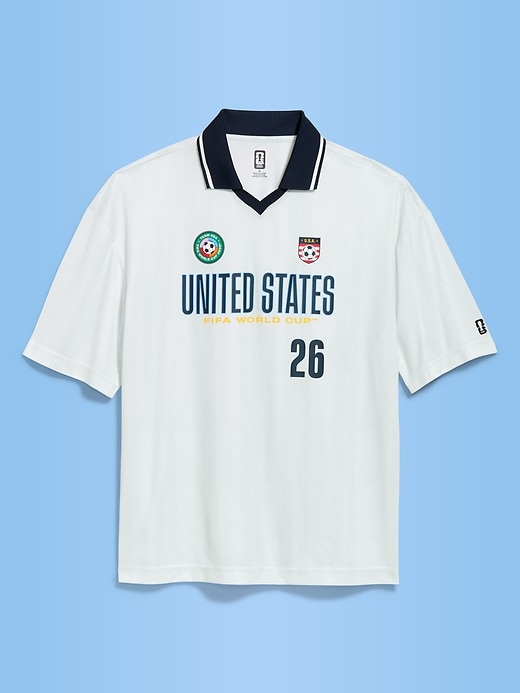 Image number 3 showing, FIFA World Cup 26™ USA Lifestyle Collared Jersey T-Shirt for Men