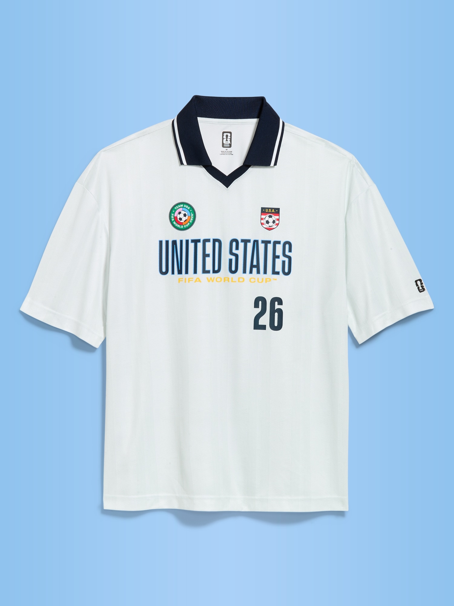 FIFA World Cup 26™ USA Lifestyle Collared Jersey T-Shirt for Men