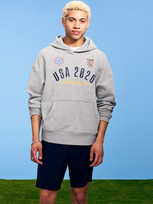Image number 1 showing, FIFA World Cup 26™ USA Oversized Pullover Hoodie for Men
