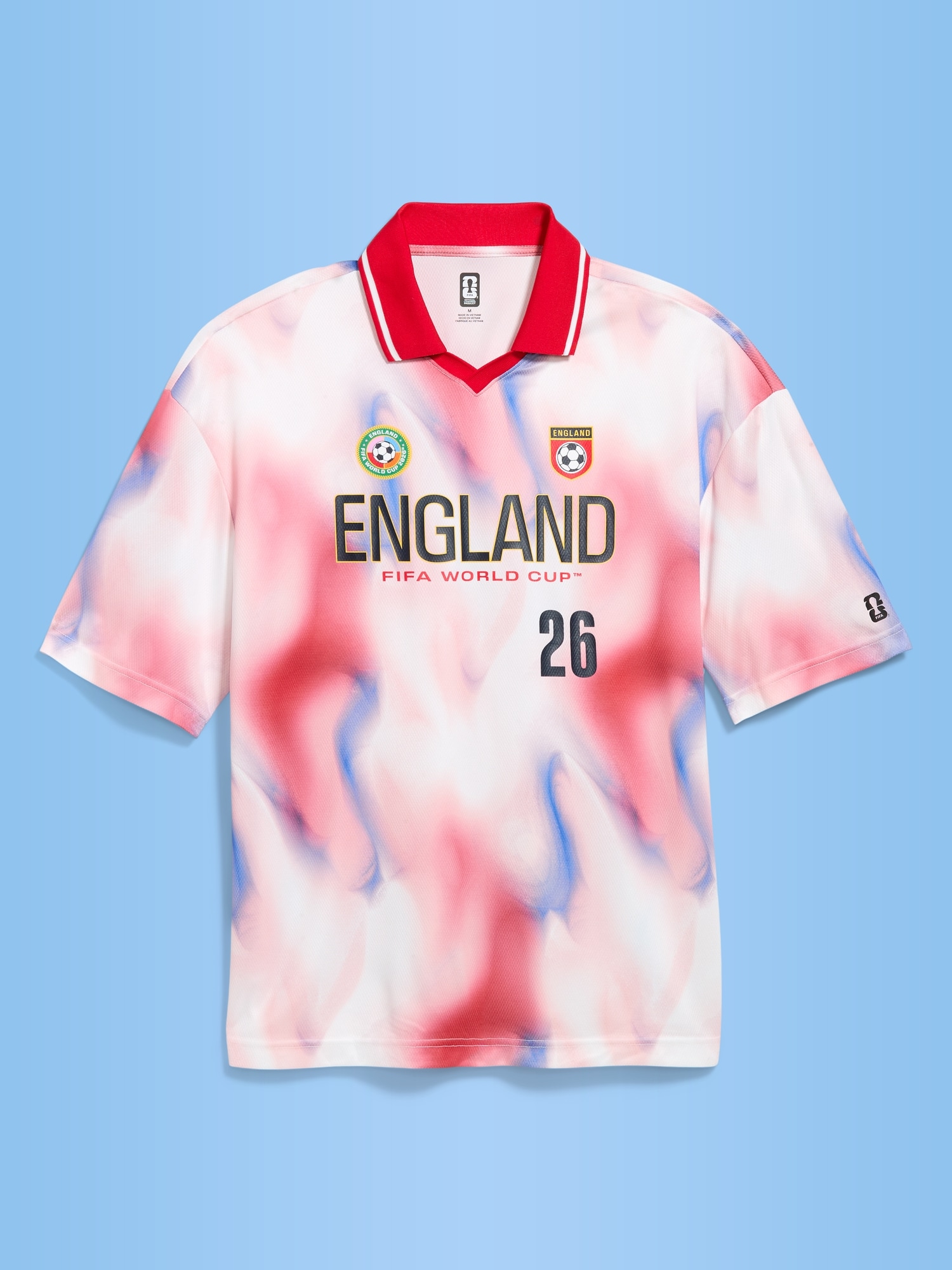 FIFA World Cup 26™ England Lifestyle Collared Jersey T-Shirt for Men