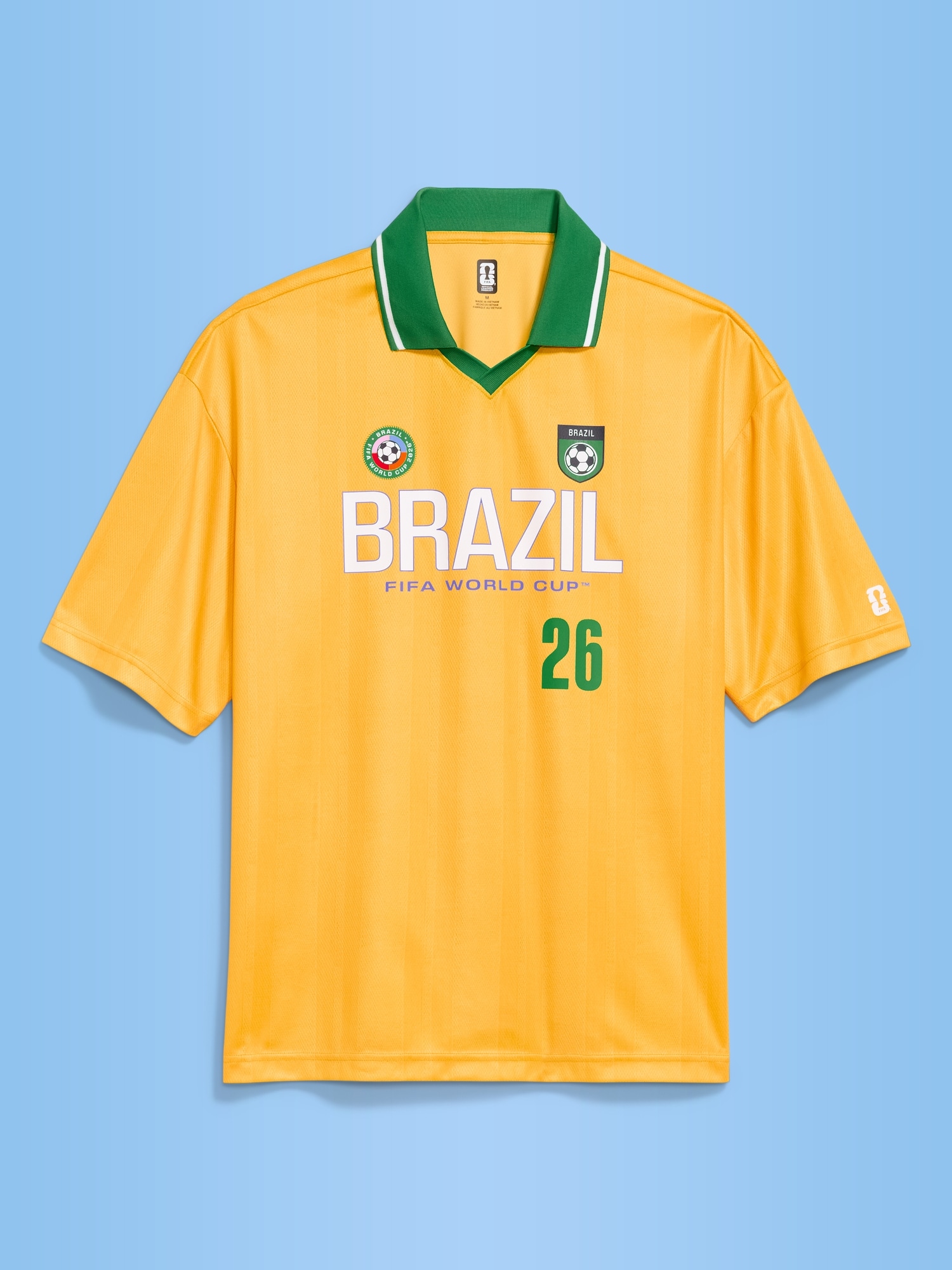 FIFA World Cup 26™ Brazil Lifestyle Collared Jersey T-Shirt for Men