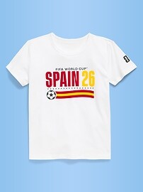 Image number 1 showing, FIFA World Cup 26™ Spain Graphic T-Shirt for Girls