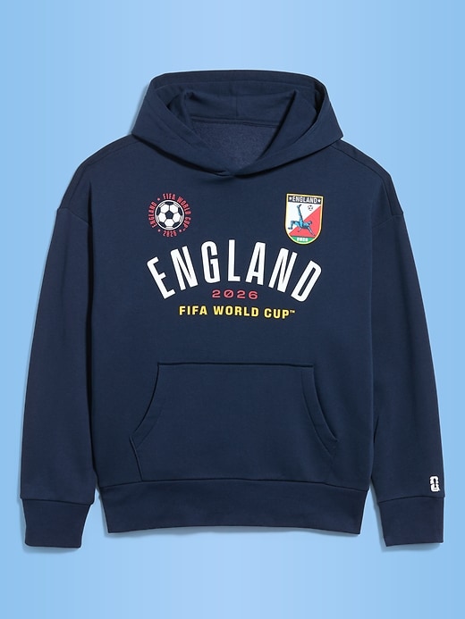 Image number 3 showing, FIFA World Cup 26™ England Oversized Pullover Hoodie for Men