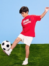 Image number 1 showing, FIFA World Cup 26™ England Oversized Graphic T-Shirt for Boys