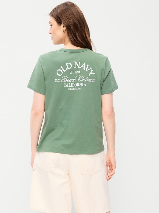 Image number 2 showing, EveryWear Crew-Neck Logo-Graphic T-Shirt