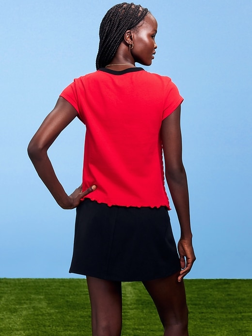 Image number 2 showing, FIFA World Cup 26™ England Smocked Graphic T-Shirt for Women