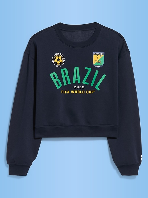 Image number 3 showing, FIFA World Cup 26™ Brazil Oversized Graphic Sweatshirt for Women