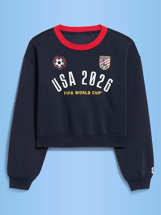 Image number 3 showing, FIFA World Cup 26™ USA Oversized Graphic Sweatshirt for Women