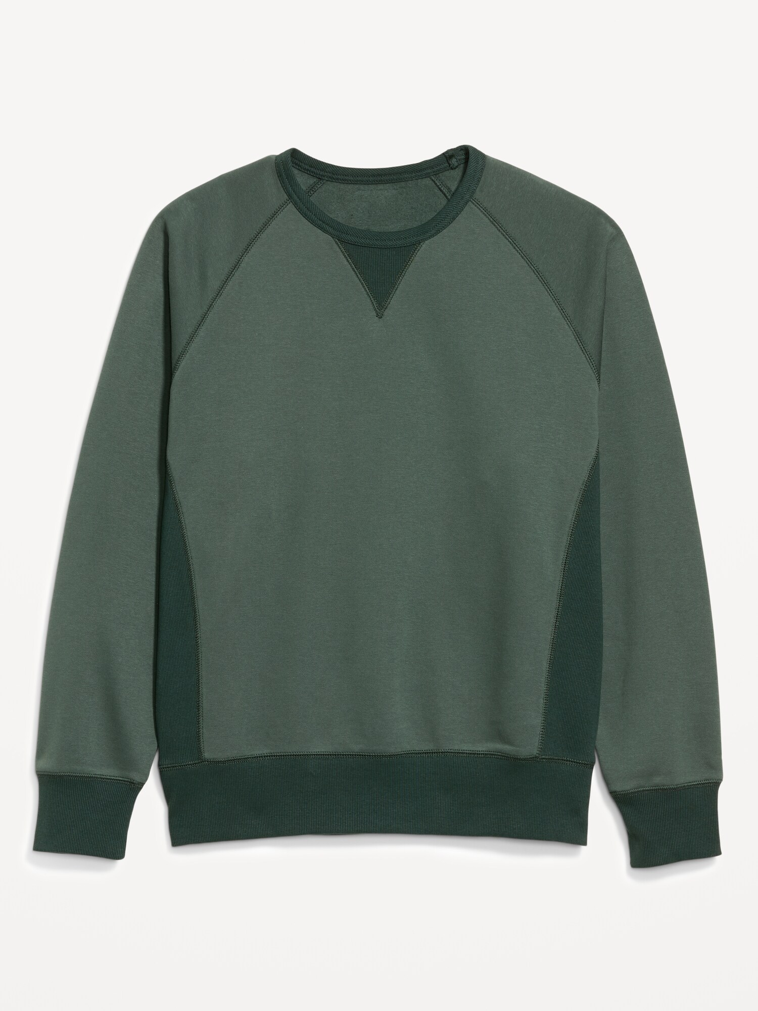 Мужской свитшот Old Navy Oversized Heavyweight Crew-Neck, цвет: Lakeshore — фото 2
