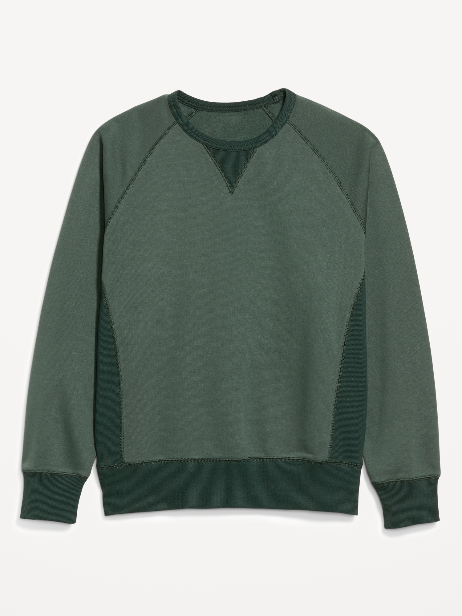 Oversized Heavyweight Crew-Neck Sweatshirt