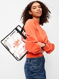 Image number 2 showing, WinCraft® New York Mets Clear Tote Bag