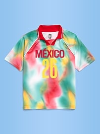 Image number 2 showing, FIFA World Cup 26™ Mexico Lifestyle Collared Jersey T-Shirt for Kids